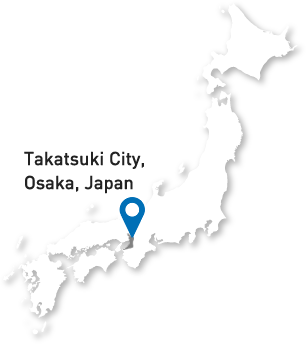 MAP: Takatsuki City, Osaka, Japan