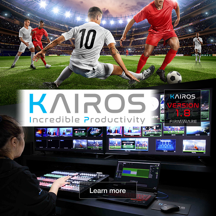 KAIROS Incredible Productivity KAIROS VERSION 1.8 FIRMWARE