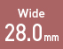 Wide 28.0 mm