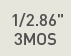1/2.86" 3MOS