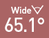 Wide 65.1°