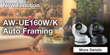 New Function AW-UE160W/K Auto Framing More Details