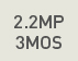 2.2MP 3MOS