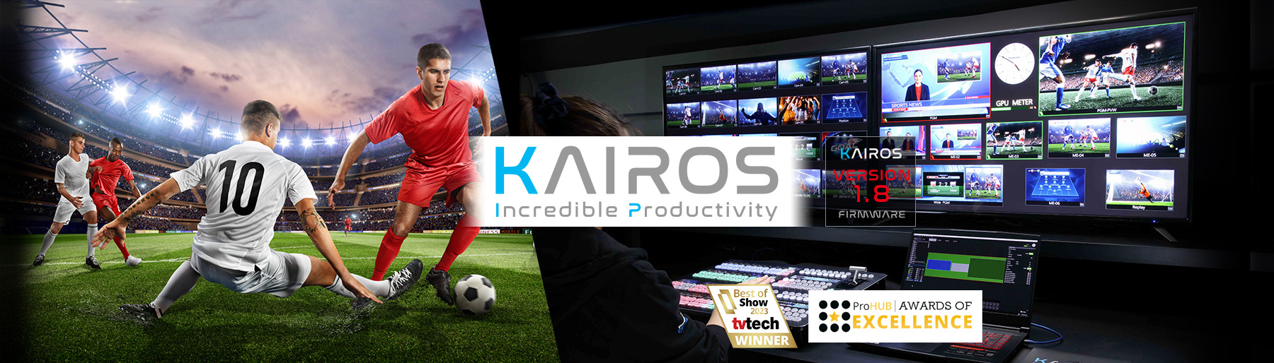 KAIROS Incredible Productivity KAIROS VERSION 1.8 FIRMWARE