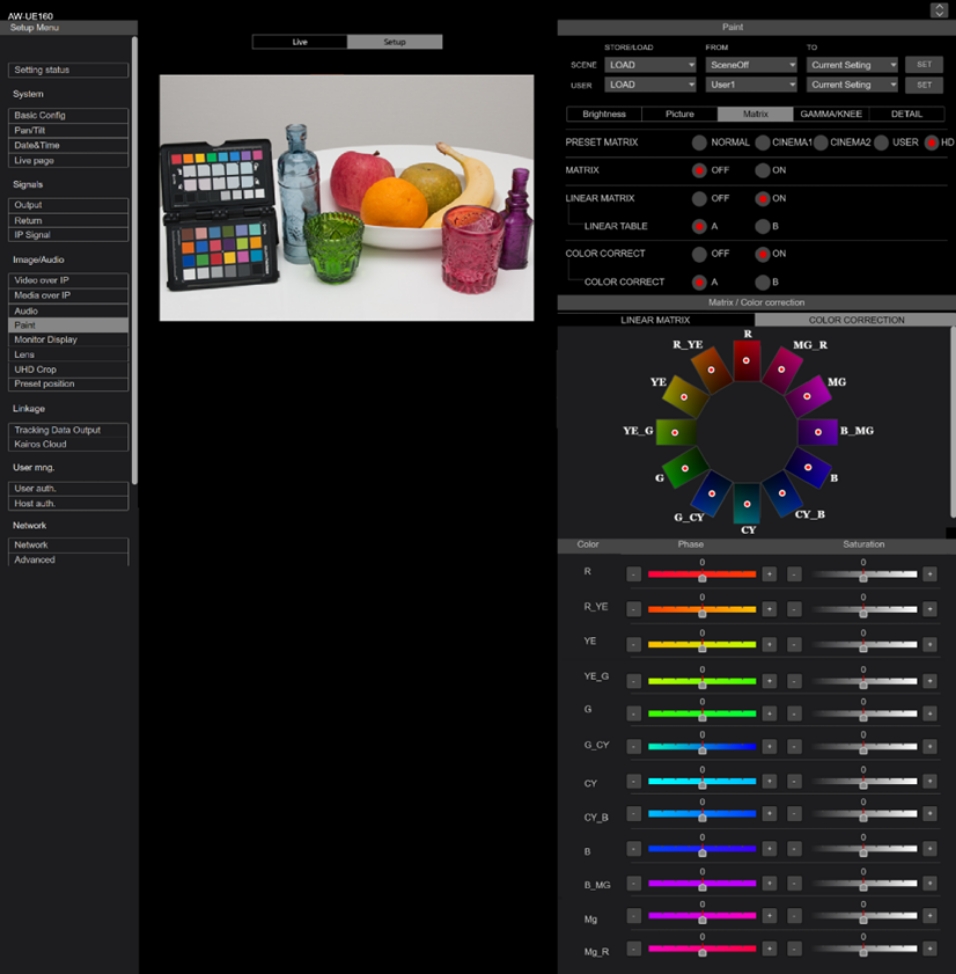 In the development of the Web GUI, we aimed for a more simplified and intuitive UI.