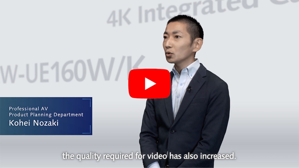 Pro-AV Product Planning Group Kohei Nozaki