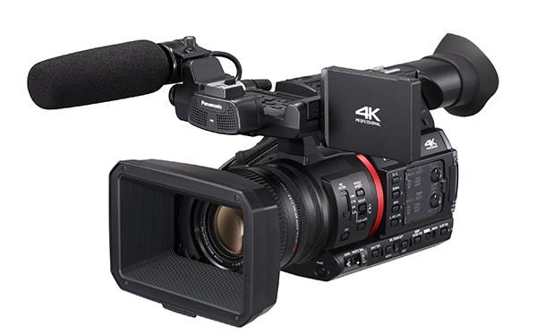 AW-UE150W [White Model] 4K Integrated Camera (left)
				AW-UE150K [Black Model] 4K Integrated Camera (center)
				AW-RP150 Remote Camera Contoller (right)
				June 2018, Panasonic Corporation